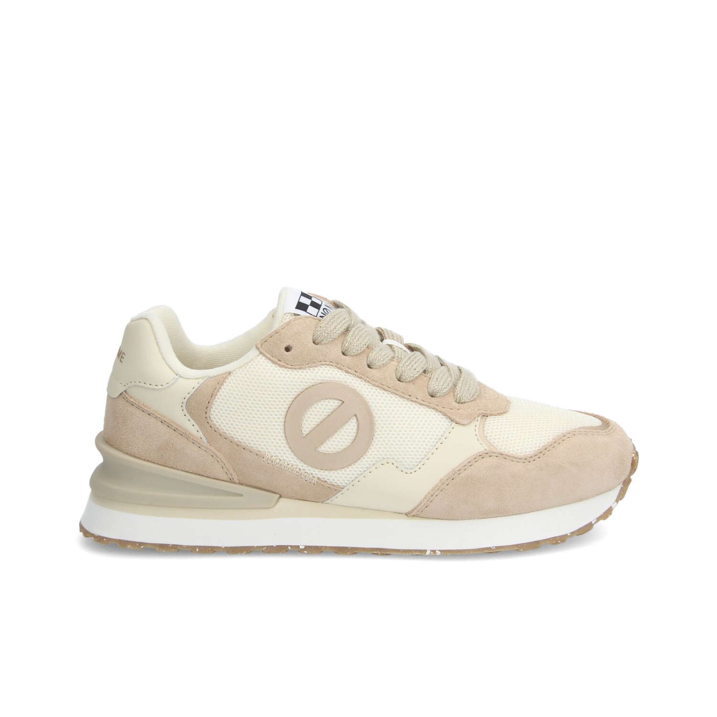 TOVA RUNNER W - SUEDE/MESH/NAPP - BEIGE/BLANC CASSE